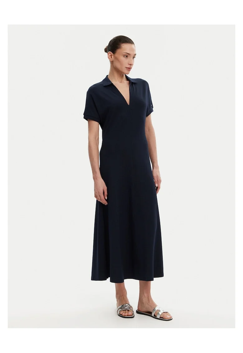 Rochie casual dama  bleumarin, material de calitate
