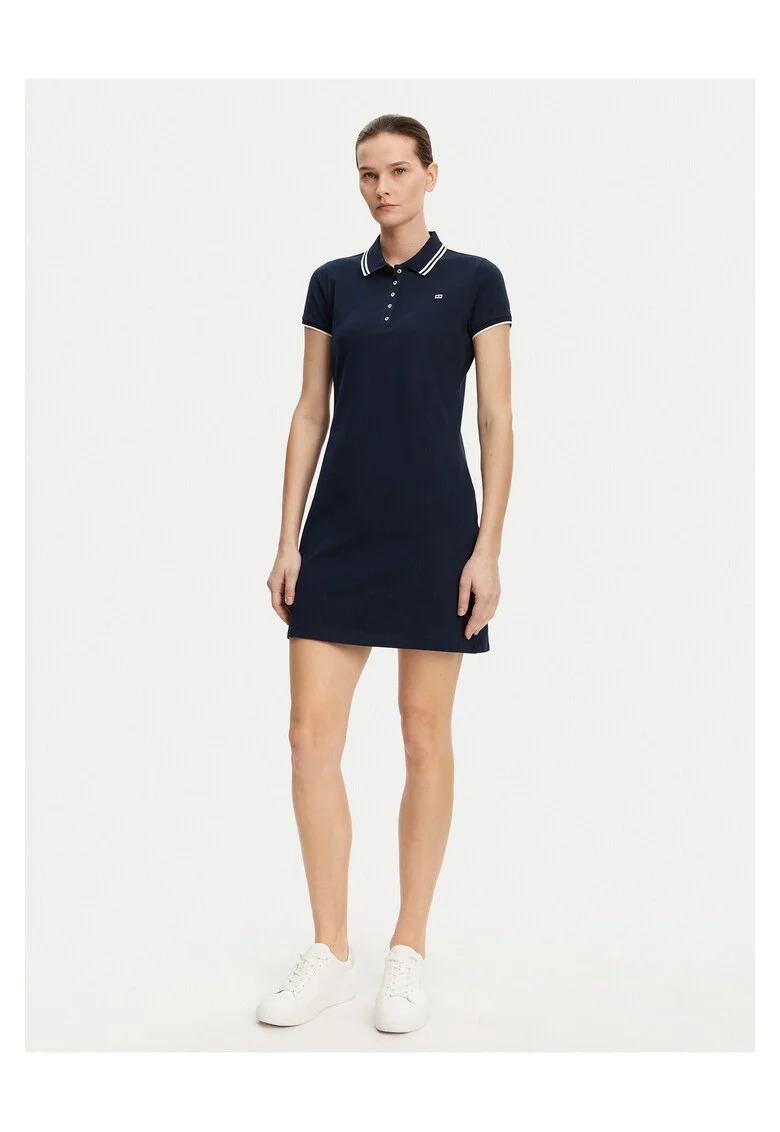 Rochie casual de dama  bleumarin, 100% bumbac