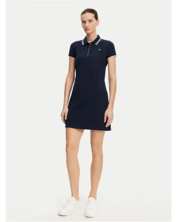 Rochie casual de dama  bleumarin, 100% bumbac