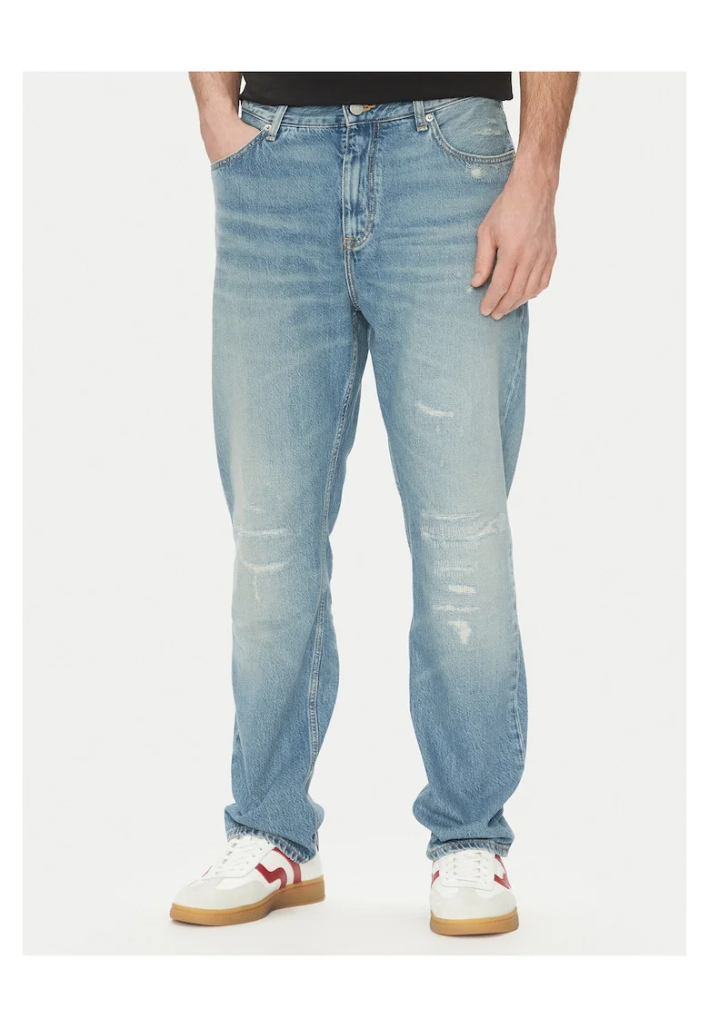 Blugi barbati  albastru deschis, denim
