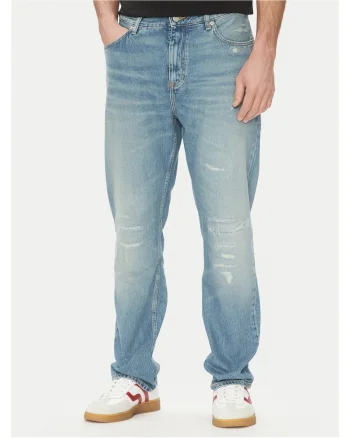 Blugi barbati  albastru deschis, denim