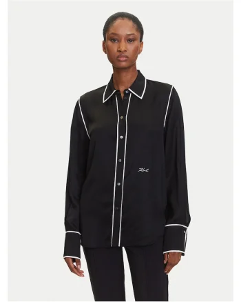 Camasa de dama  negru,