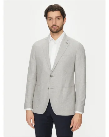 Sacou barbatesc  regular fit, gri