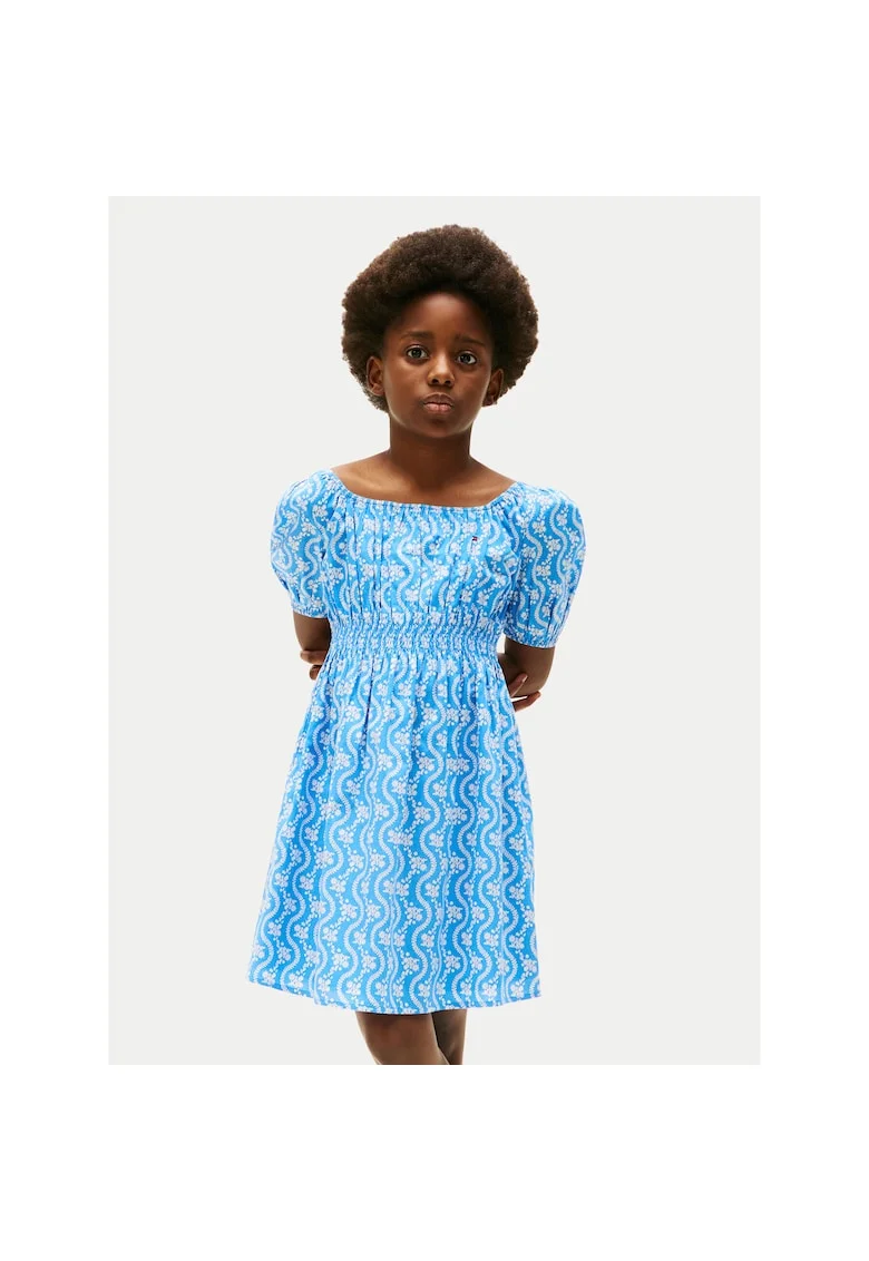 Rochie de vara fete  albastru