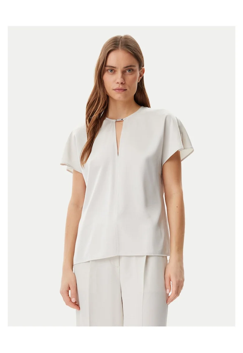Bluza dama  gri, maneci scurte