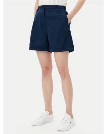 Pantaloni scurti,  pentru dama, bleumarin,