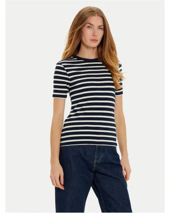 Tricou dama  WW0WW43918, bleumarin