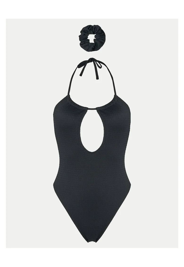 Costum de baie dama  negru, intreg