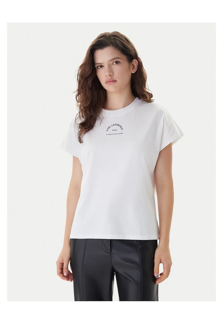 Tricou dama  alb,