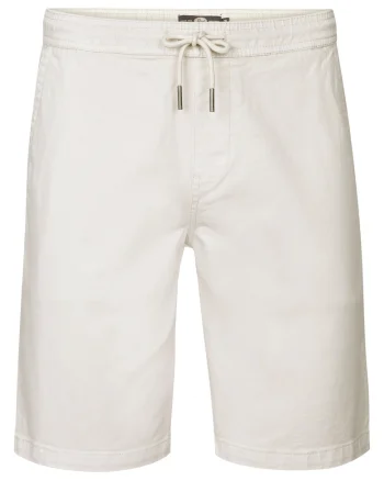 Pantaloni scurti barbati,  alb, bumbac