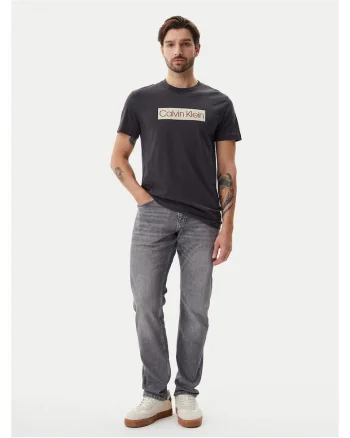 Tricou barbati  gri, bumbac,
