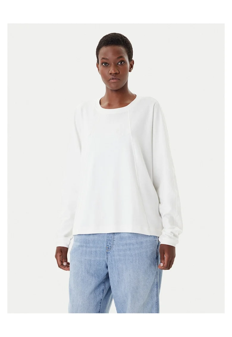 Bluza dama, G-Star Raw, alb, textil