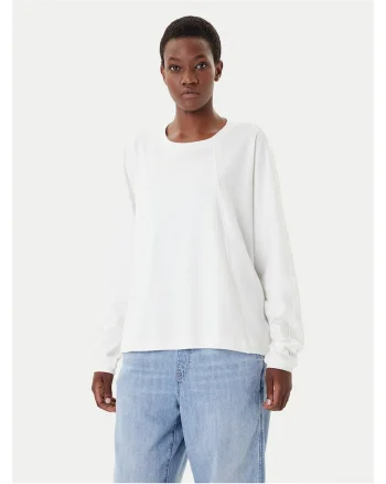 Bluza dama, G-Star Raw, alb, textil