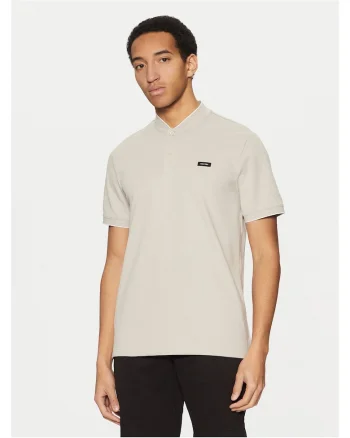 Tricou polo barbati  bej, bumbac