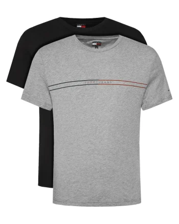 Set tricouri barbatesti  gri, negru, bumbac,