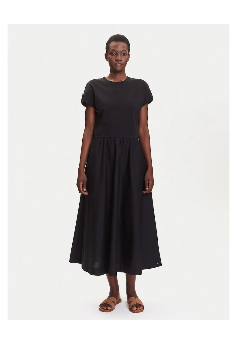 Rochie casual de dama  neagra,