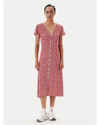 Rochie casual dama  rosu