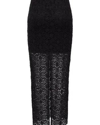 Fusta creion dama  negru, elastica