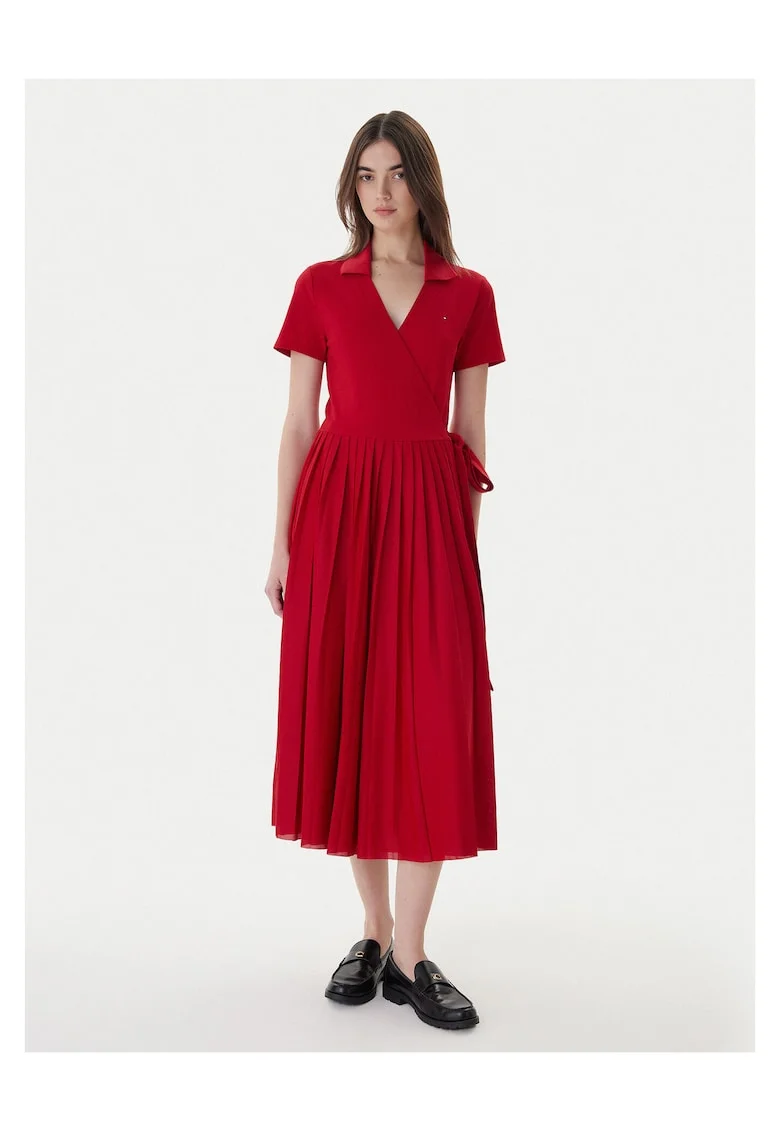 Rochie casual dama  rosu