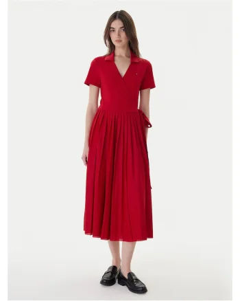 Rochie casual dama  rosu