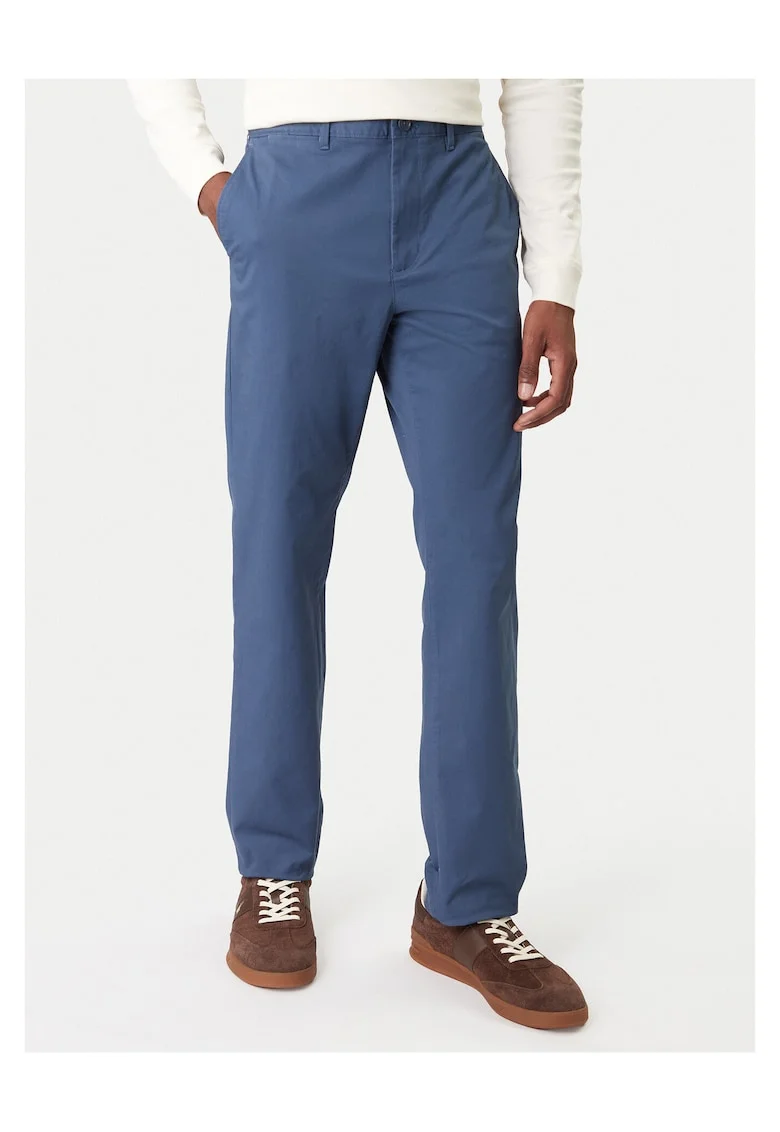 Pantaloni barbati  culoare albastru