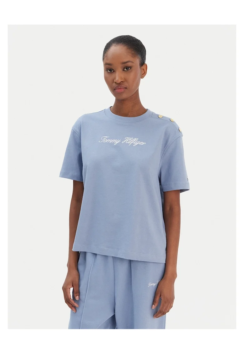 Tricou,  Albastru, Dama