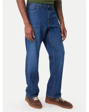 Blugi barbati  albastru, din denim