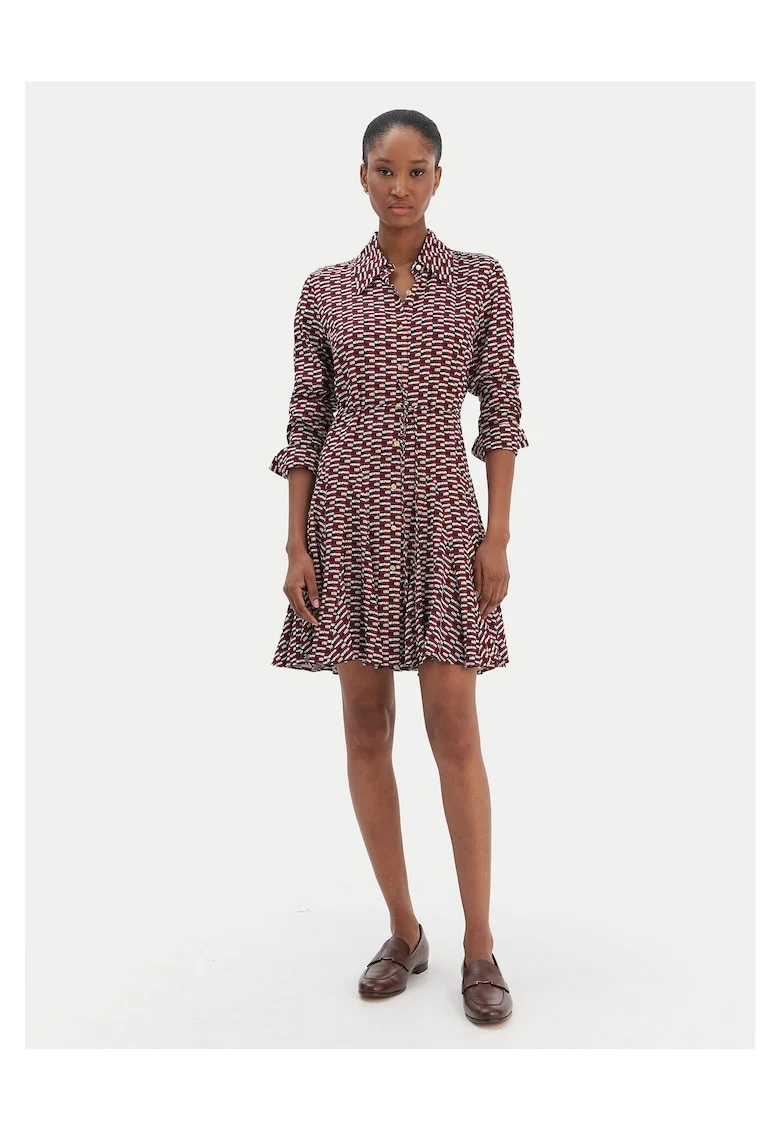 Rochie Camasa dama  bordeaux