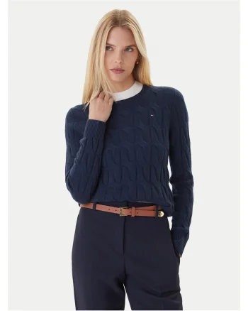 Pulover pentru femei  bleumarin,