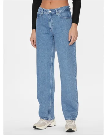 Blugi dama  90's Straight, Albastru