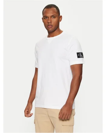 Tricou barbati  alb, bumbac,