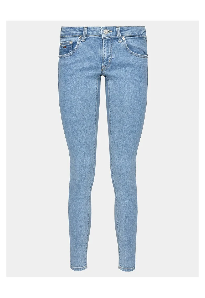 Blugi pentru femei, skinny,  albastru deschis
