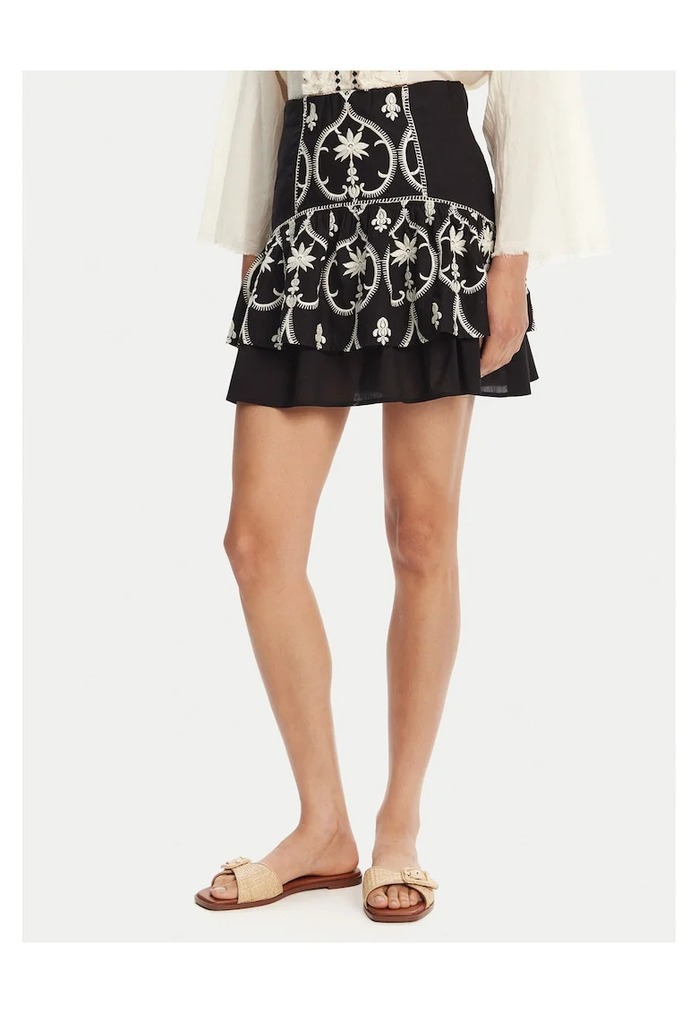 Fusta mini,  negru