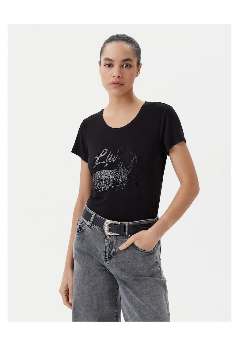 Tricou,  Negru, pentru dama