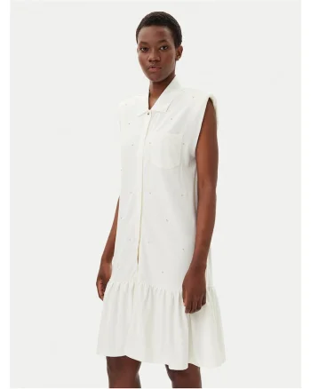 Rochie Camasa dama  Sport, ecru