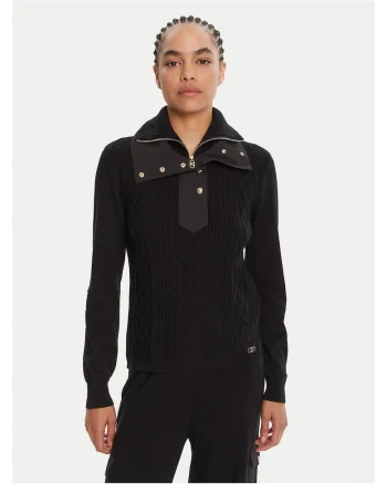 Pulover dama  negru, sport, moale