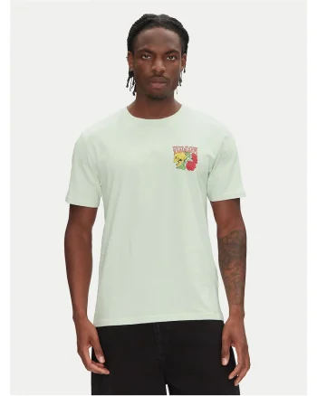 Tricou barbati  verde, bumbac