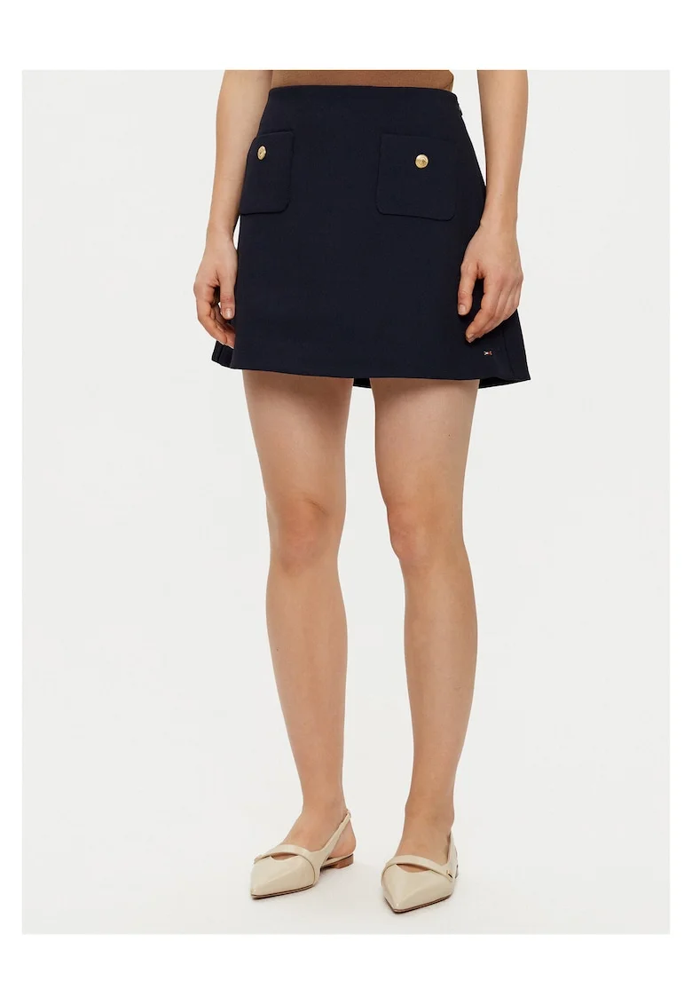 Fusta mini dama  bleumarin inchis,