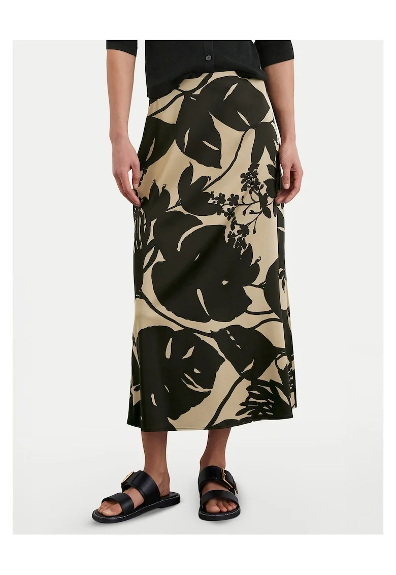 Fusta midi,  negru