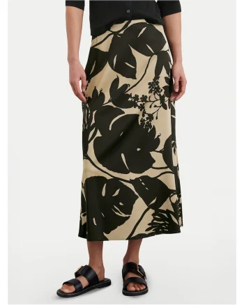 Fusta midi,  negru