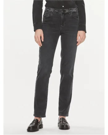 Blugi dama  gri, denim, slim fit,