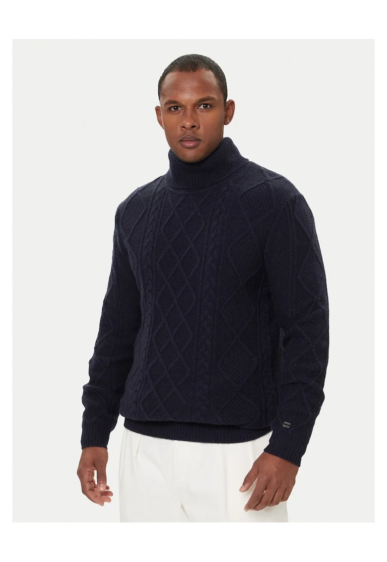 Pulover  bleumarin pentru barbati, Bleumarin