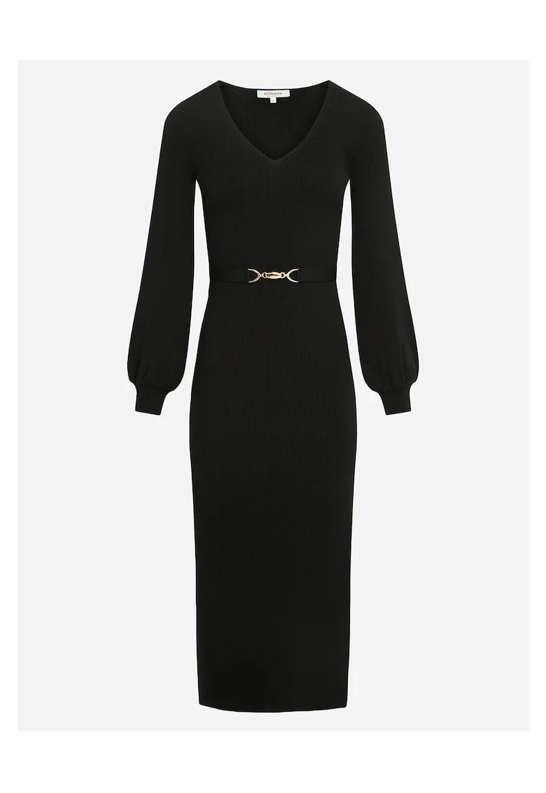 Rochie tricotata,  neagra, femei