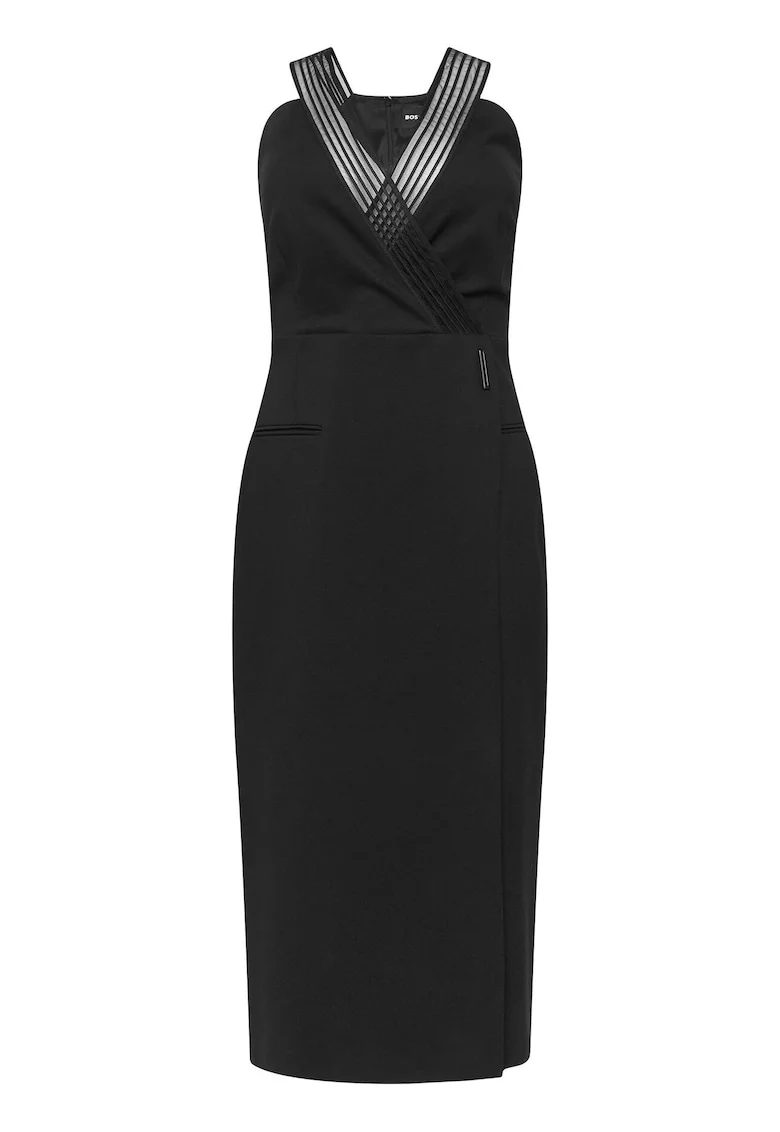Rochie de cocktail,  negru,
