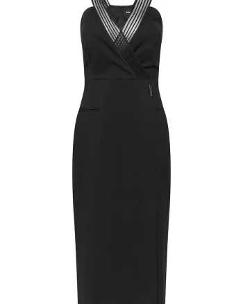 Rochie de cocktail,  negru,