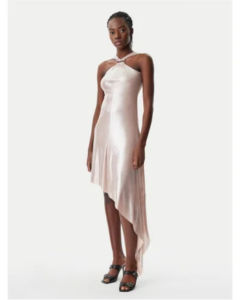 Rochie de cocktail dama  roz, fabrica de calitate