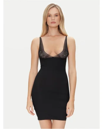 Rochie modelatoare  negru, lenjerie modelatoare