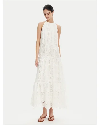 Rochie de vara dama  alba, fabricata din material usor