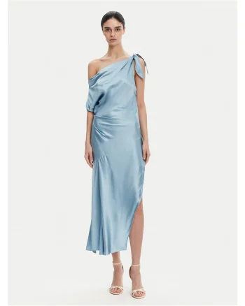 Rochie de cocktail,  albastru deschis