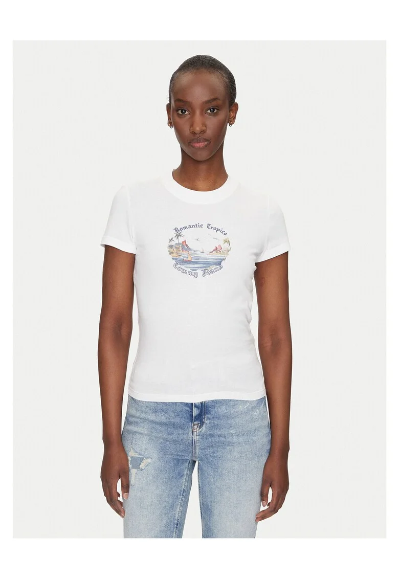 Tricou  ecru